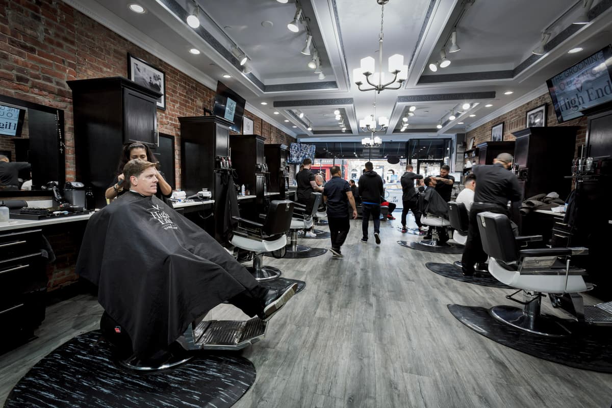 High End Barbershop second floor Morristown