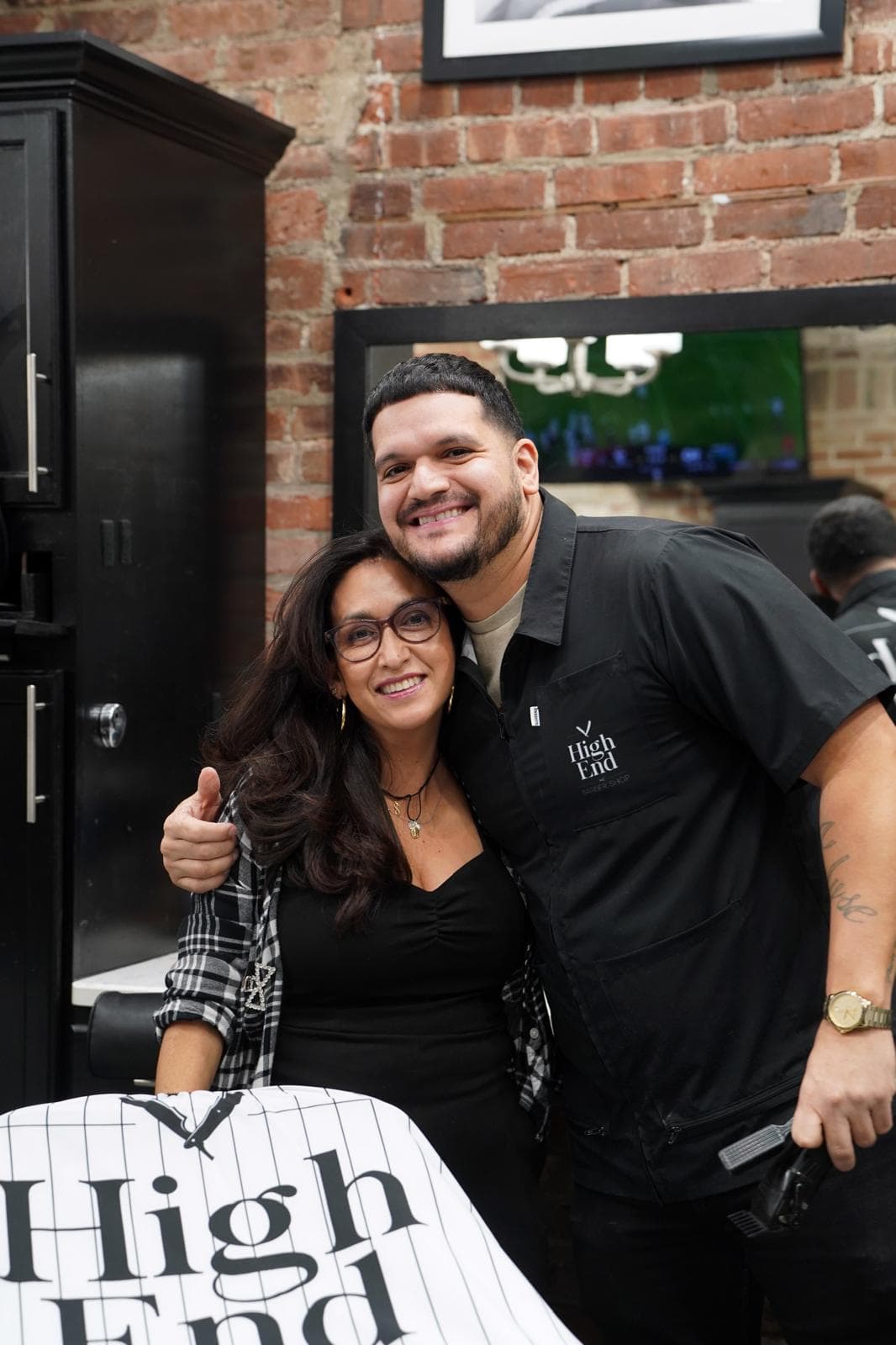 Professional beard grooming at High End Barbershop Morristown